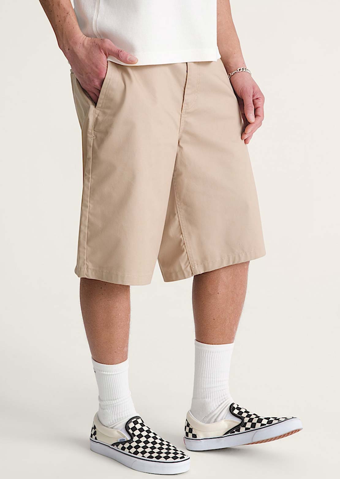 Vans Men's Authentic Chino Loose Shorts Incense Beige