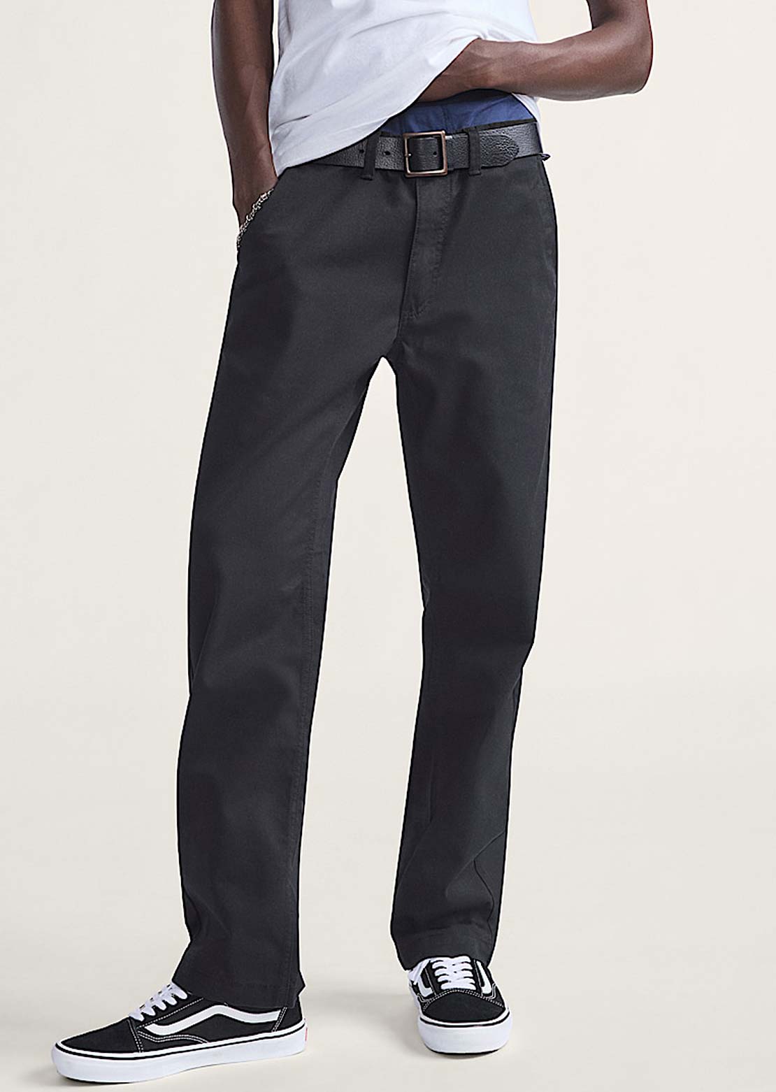 Vans Men's Authentic Chino Relaxed Pants Black