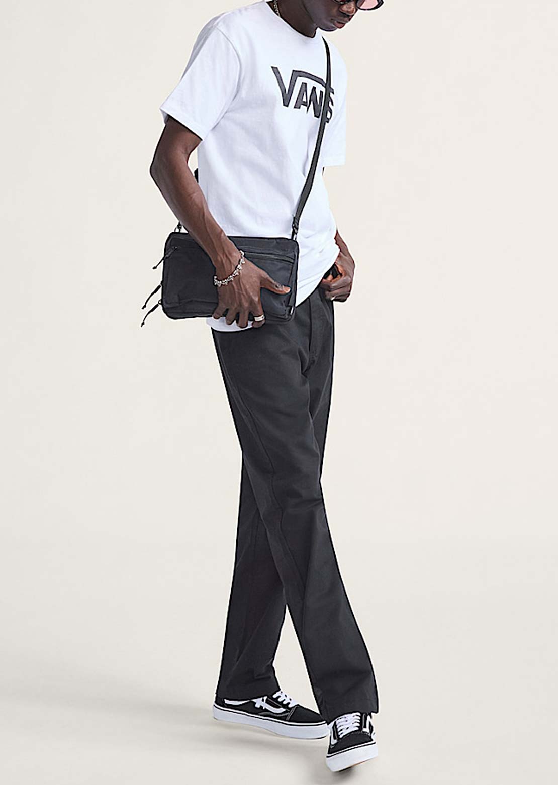 Vans Men's Authentic Chino Relaxed Pants Black