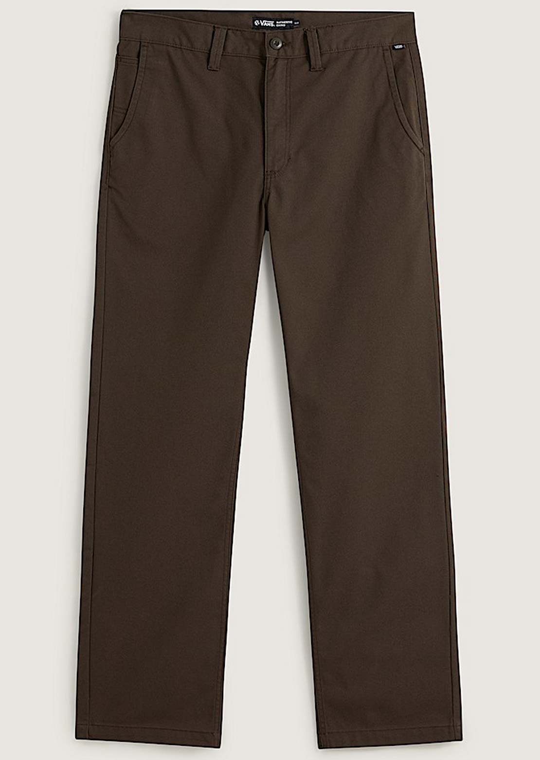 Vans Men's Authentic Chino Relaxed Pants Coal Brown