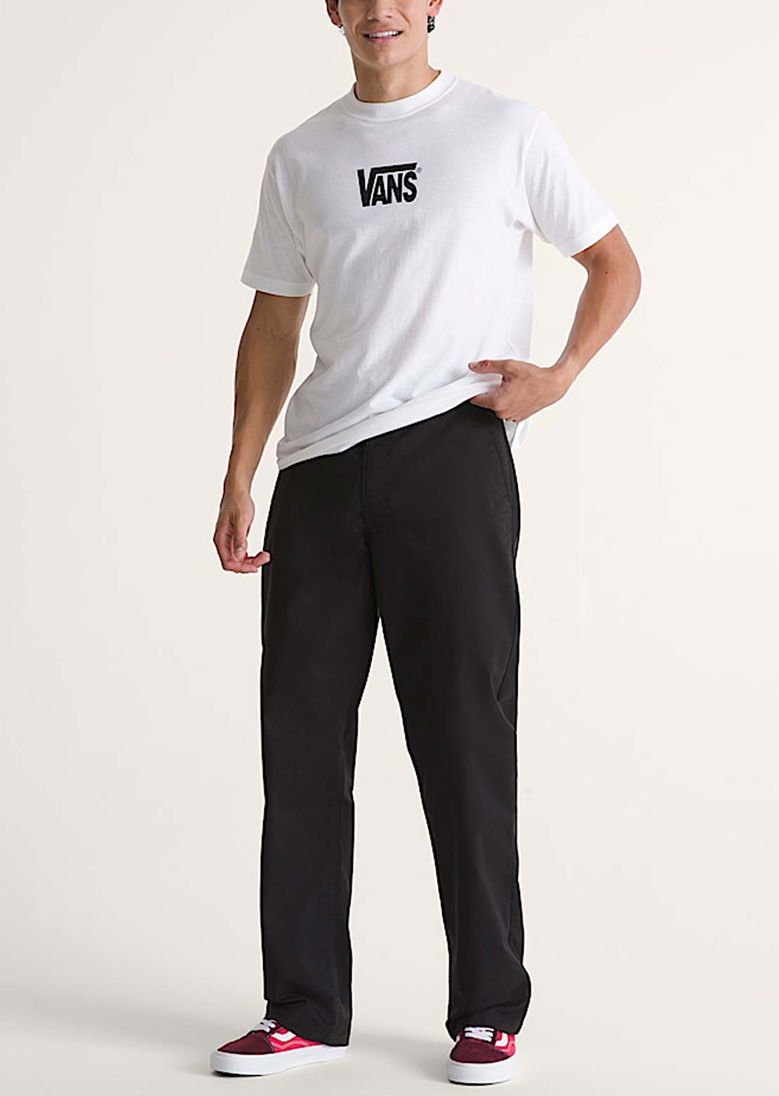 Vans Men's Authentic Chino Straight Pants Black