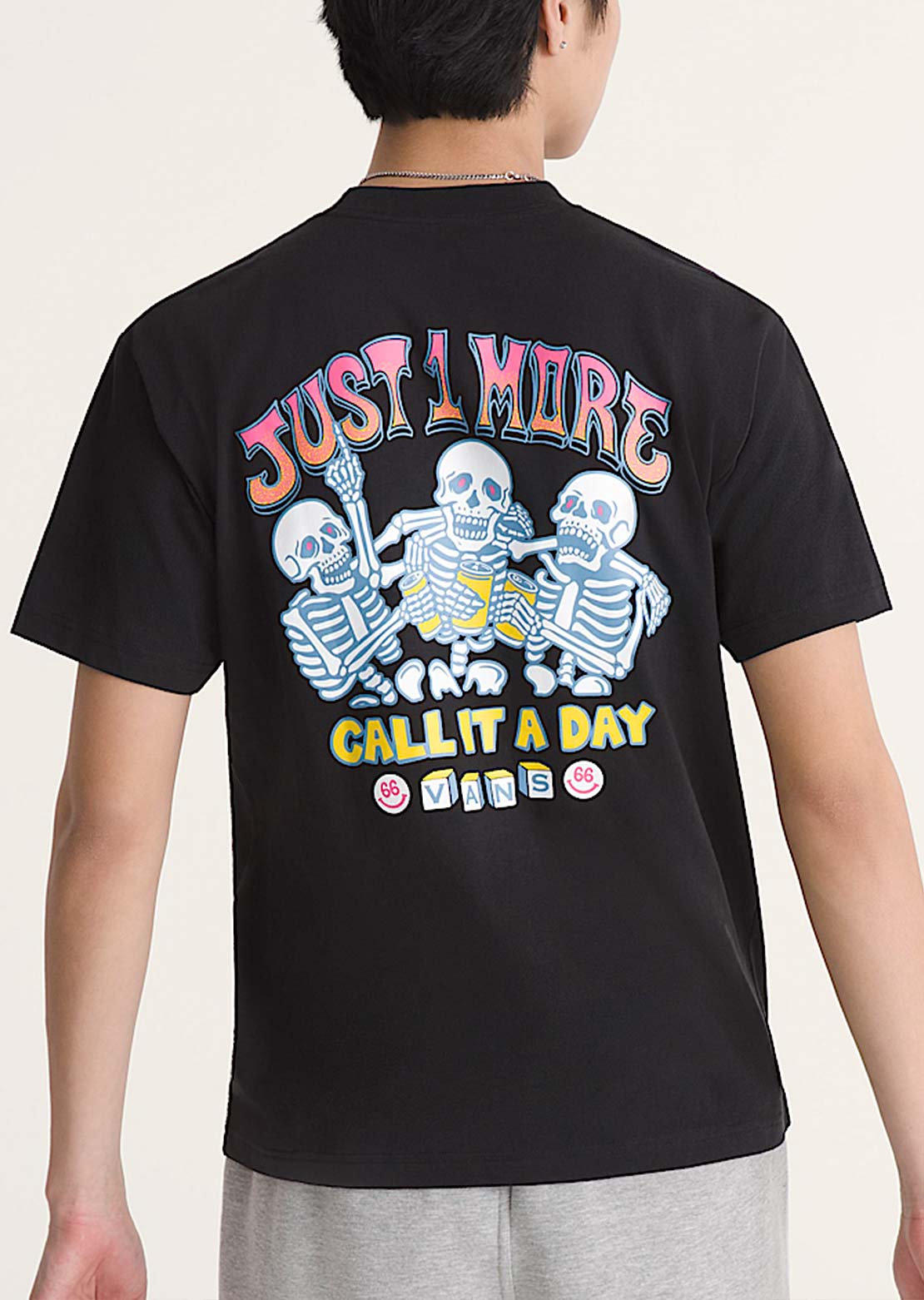 Vans Hommes Beer Skull T-Shirt
