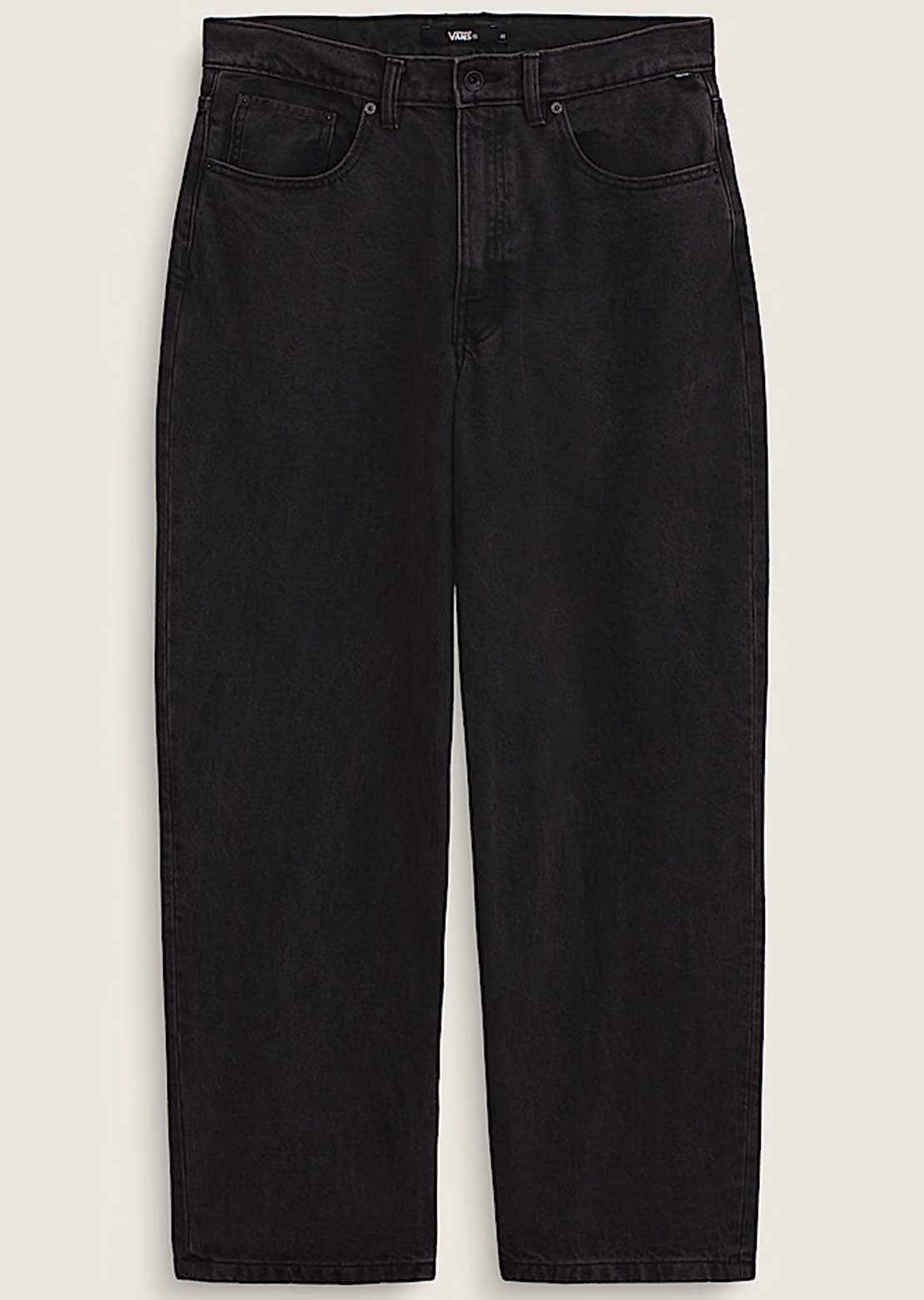 Vans Men's Check-5 Baggy Denim Pants Black