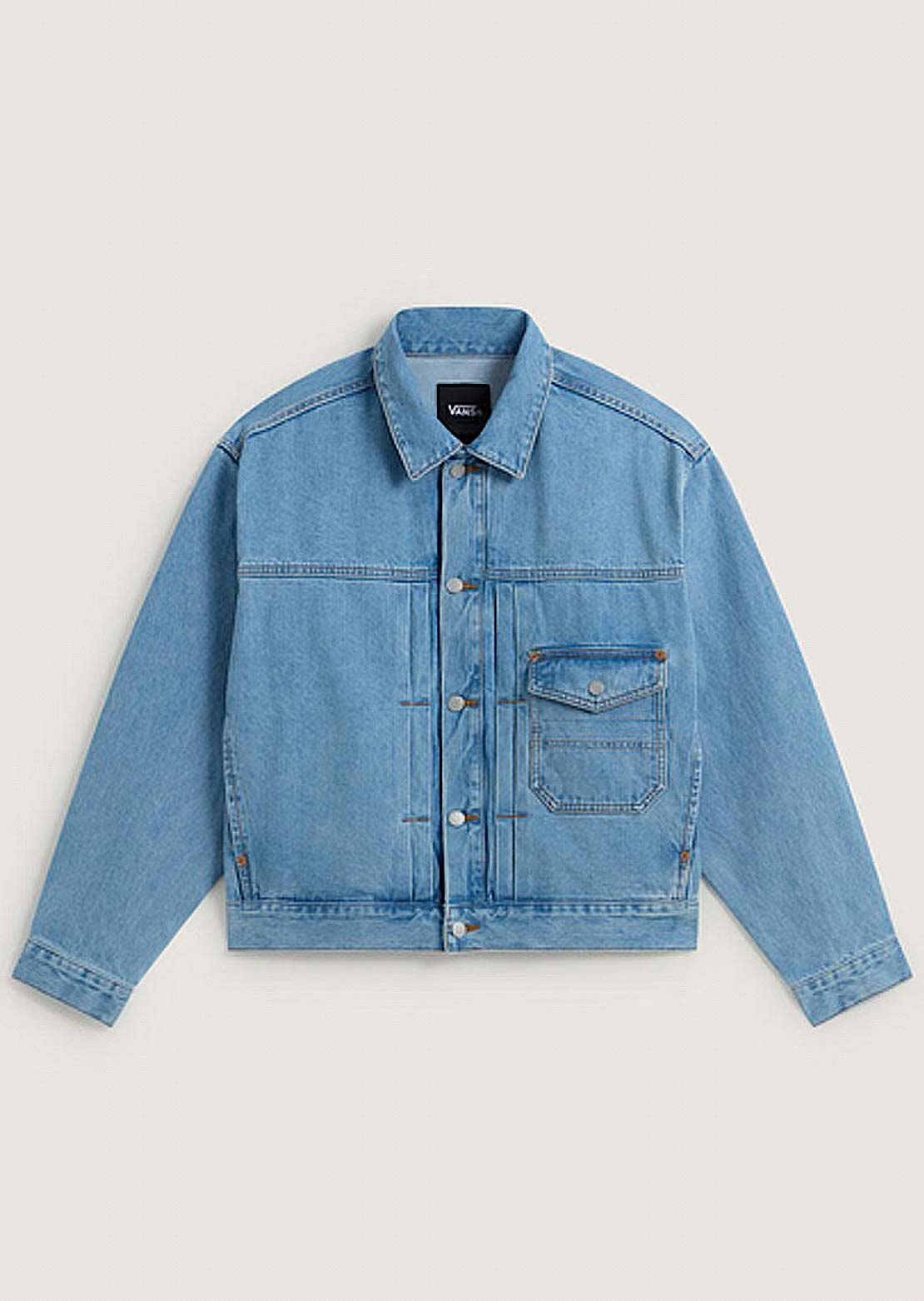 Vans Men's Check-5 Denim Trucker Jacket