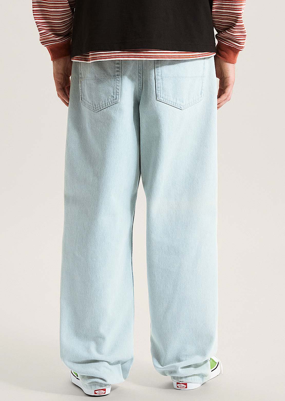 Vans Men's Check-5 Loose Denim Pants Blue Ice