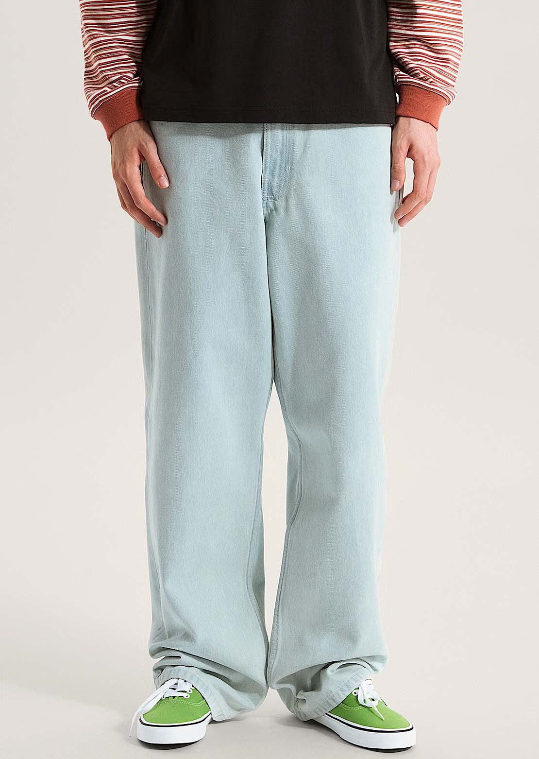 Vans Men's Check-5 Loose Denim Pants Blue Ice