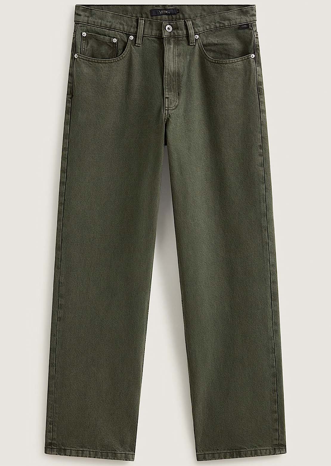 Vans Men's Check-5 Loose Denim Pants Mossy Olive