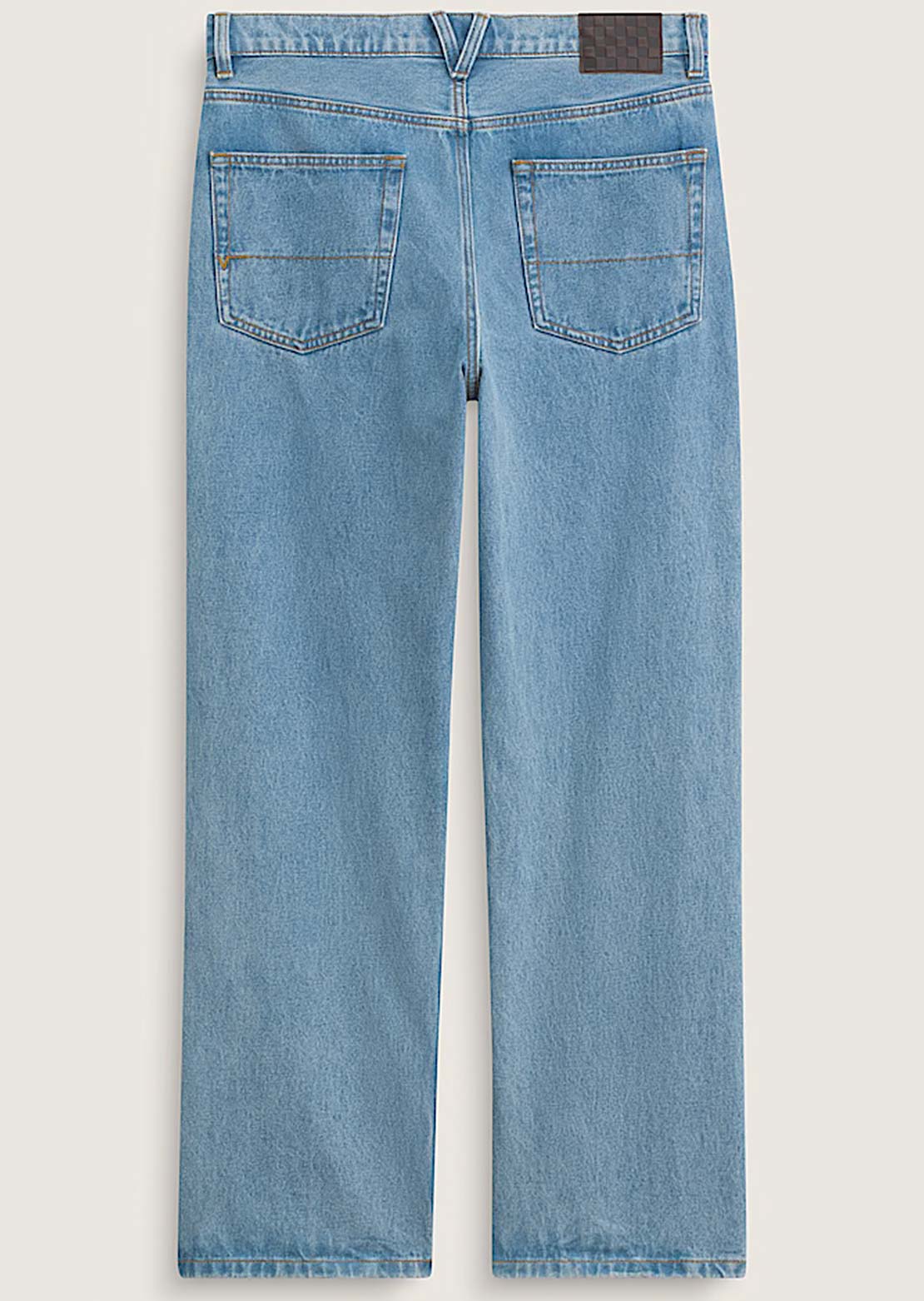 Vans Men's Check-5 Loose Denim Pants Stonewash Blue