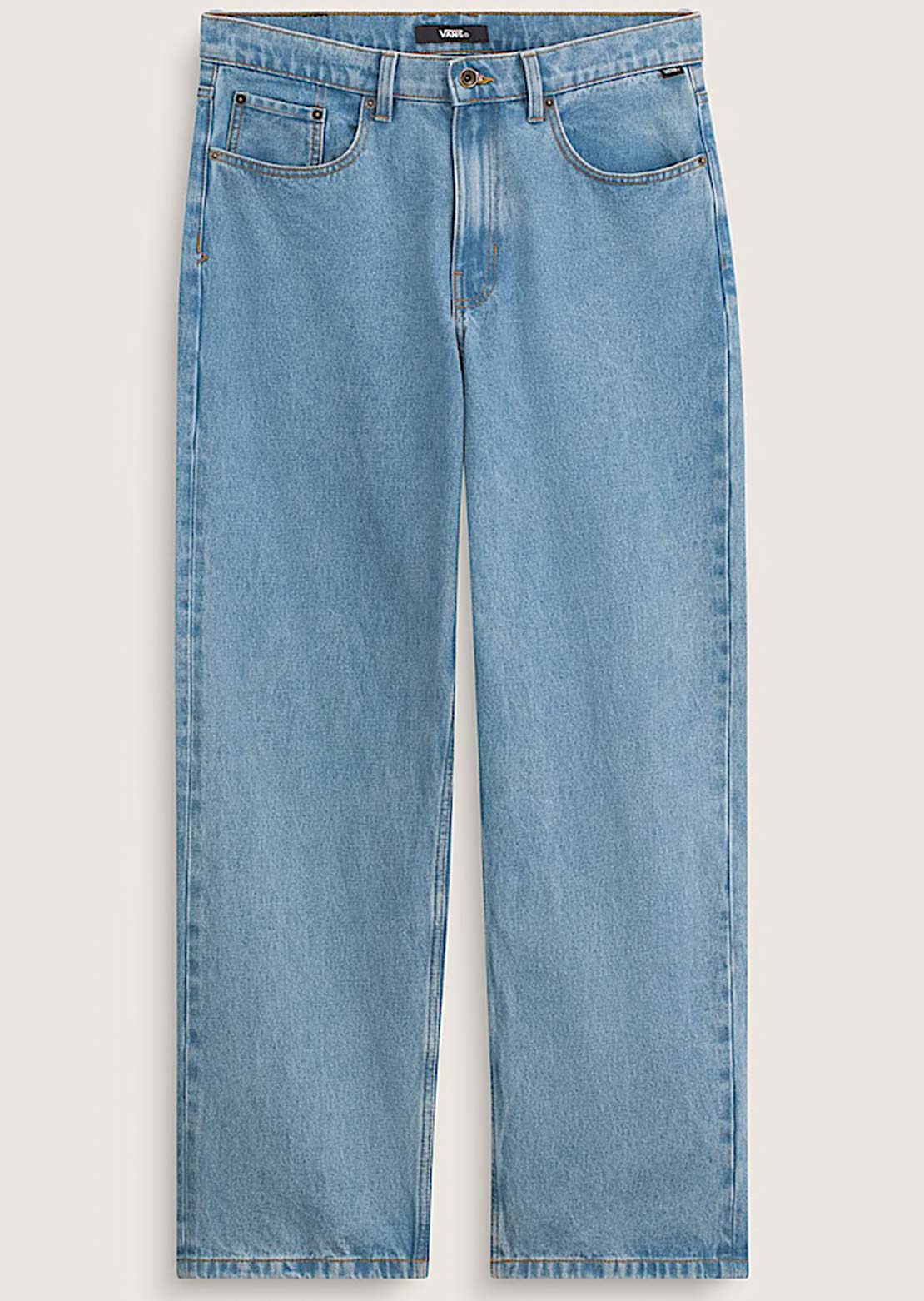 Vans Men's Check-5 Loose Denim Pants Stonewash Blue