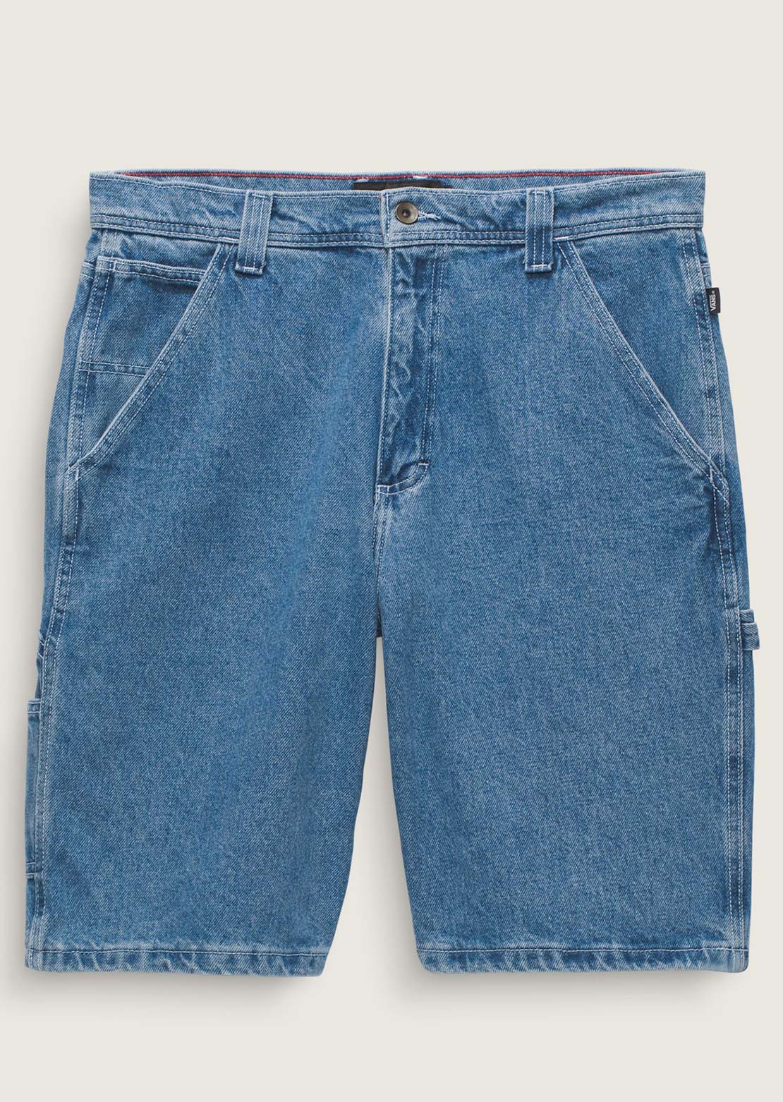 Vans Men's Chore Loose Denim Shorts Stonewash Blue