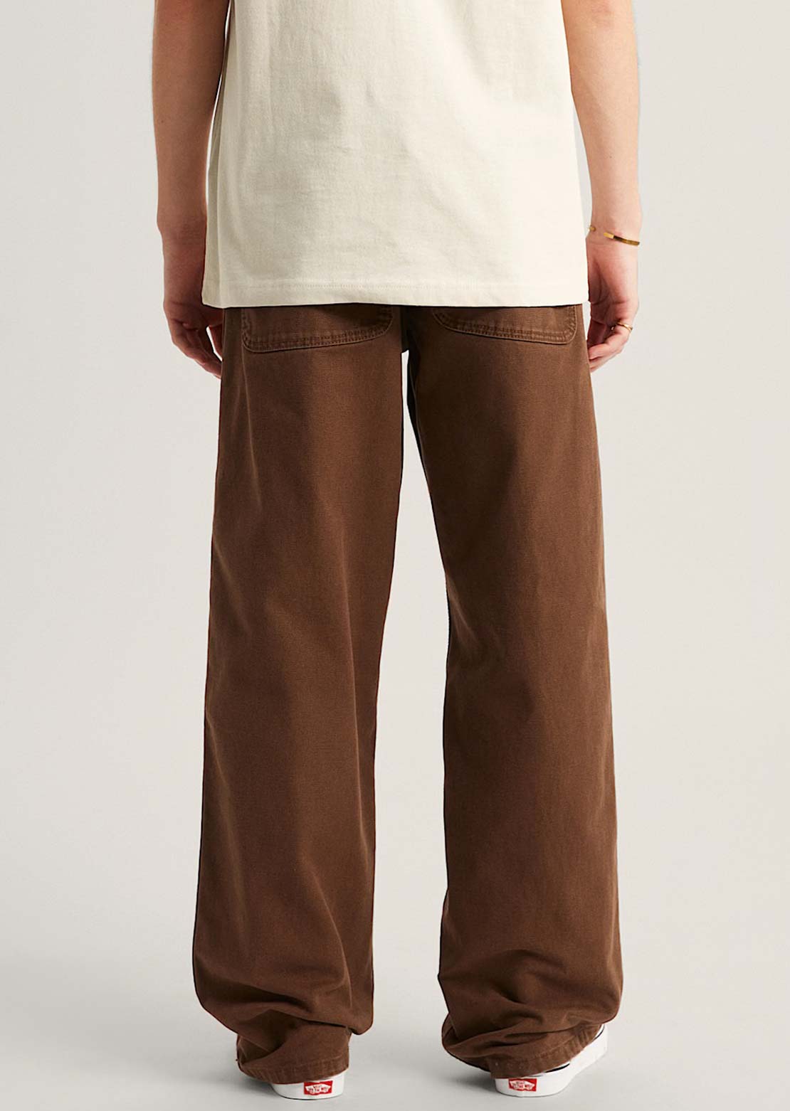 Vans Men's Chore Loose Pigment Overdye Pants Vintage Cocoa