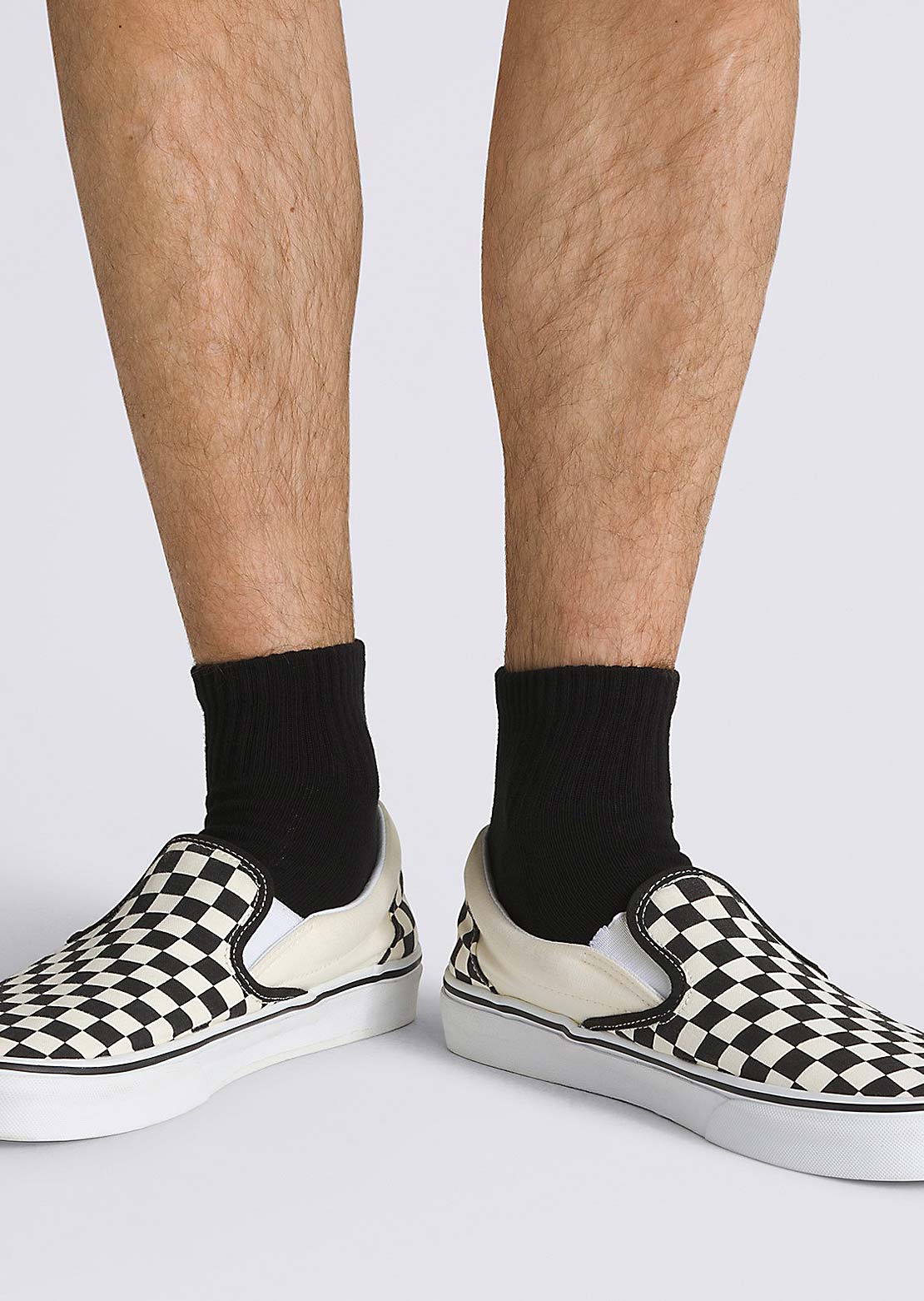 Vans Men&#39;s Classic Ankle Socks White/Black