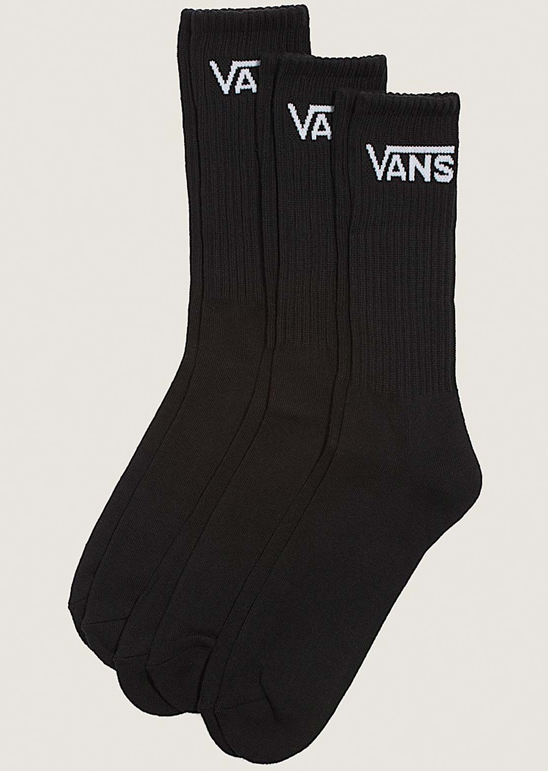 Vans Men's Classic Crew Socks Black