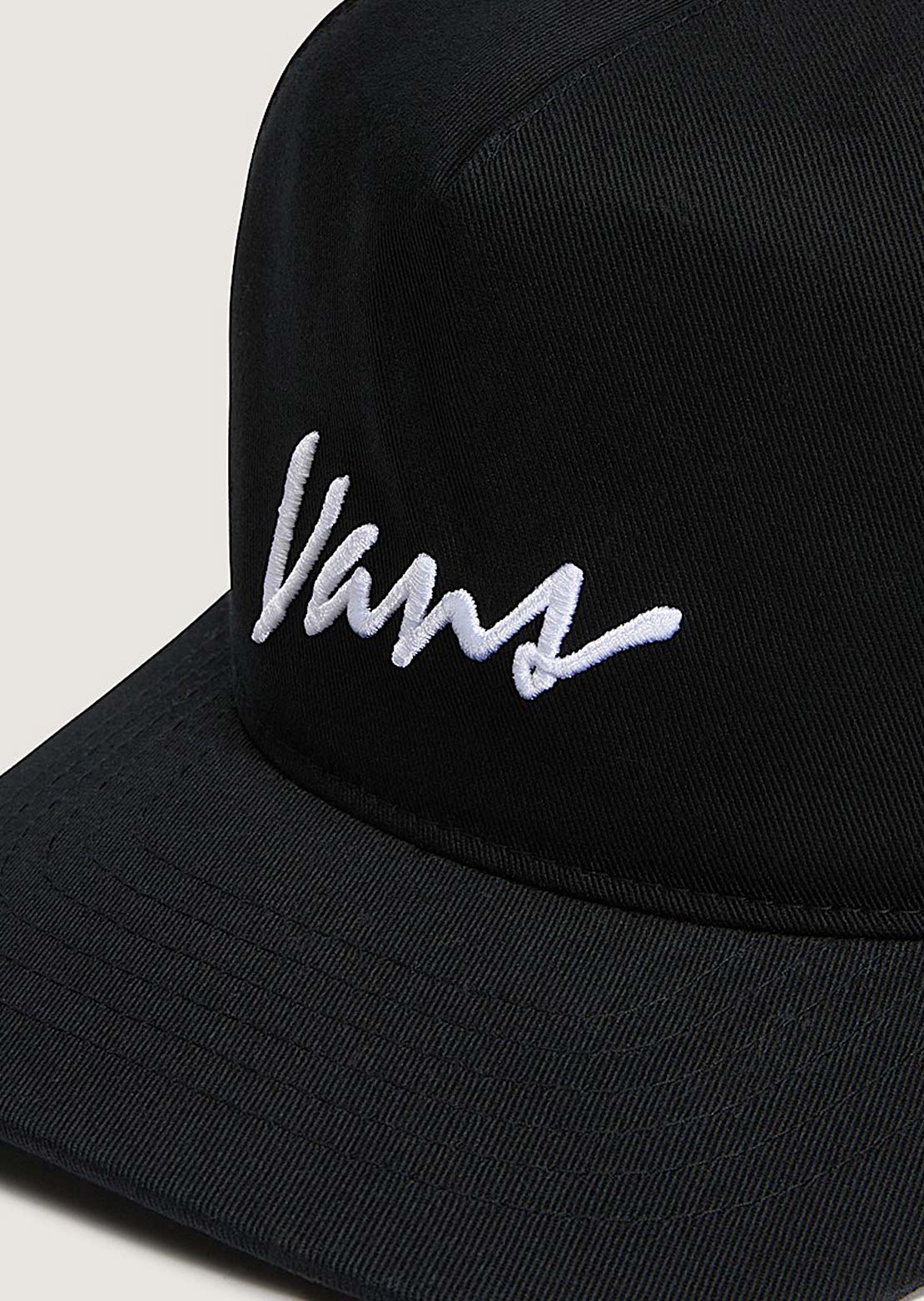 Vans Men's Classic Script Snapback Cap Black