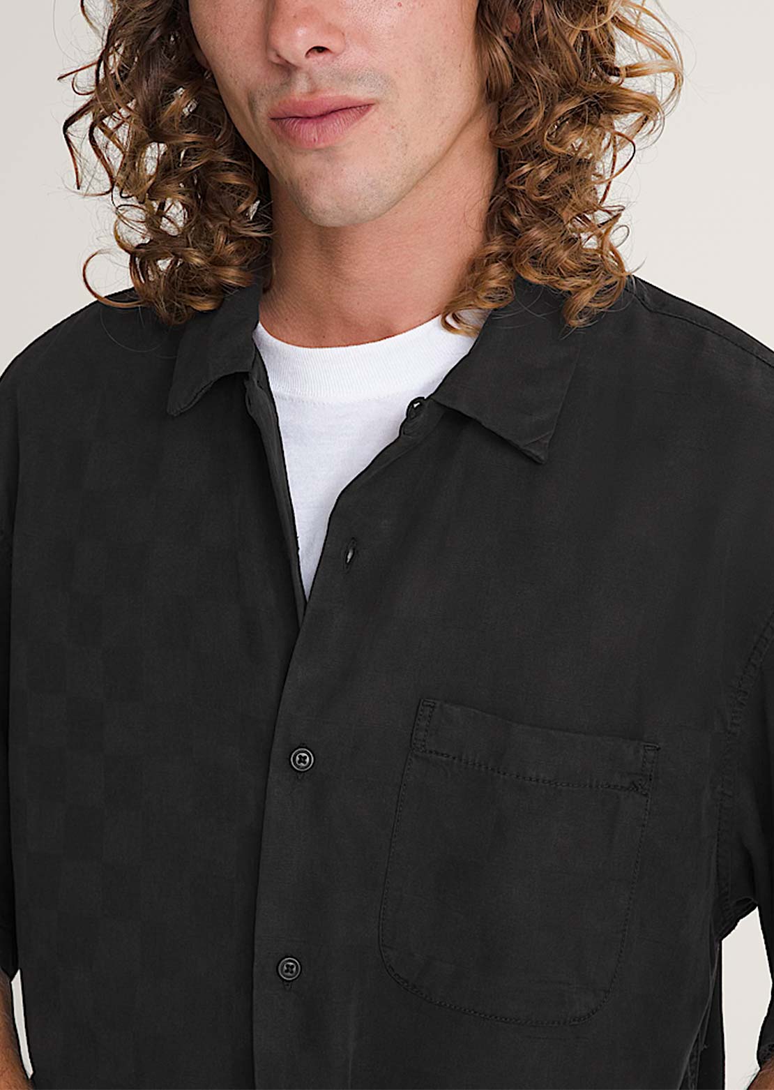 Vans Hommes Doren Tencel Check Chemise boutonnée