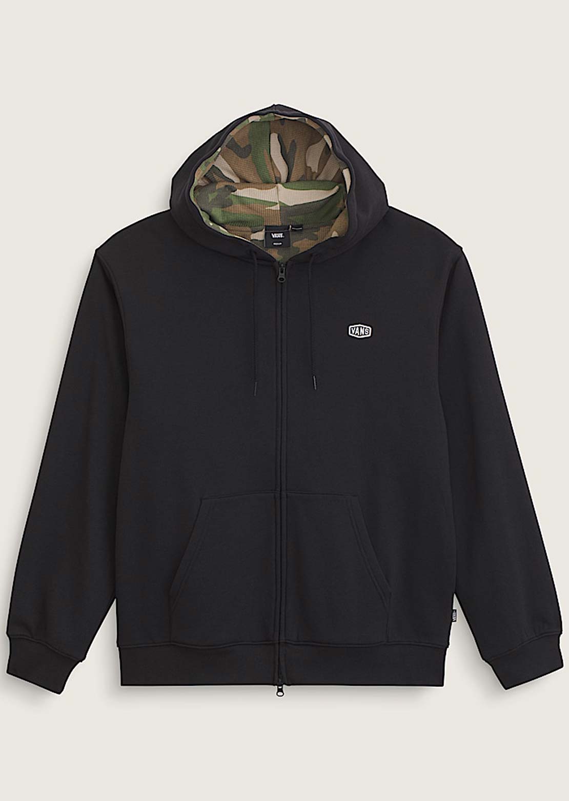 Vans Men's Dover Thermal Lined Full-Zip Hood Black