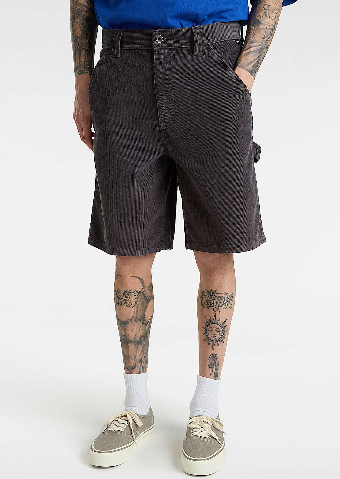 Vans Men's Drill Chore Loose Carpe Shorts Asphalt