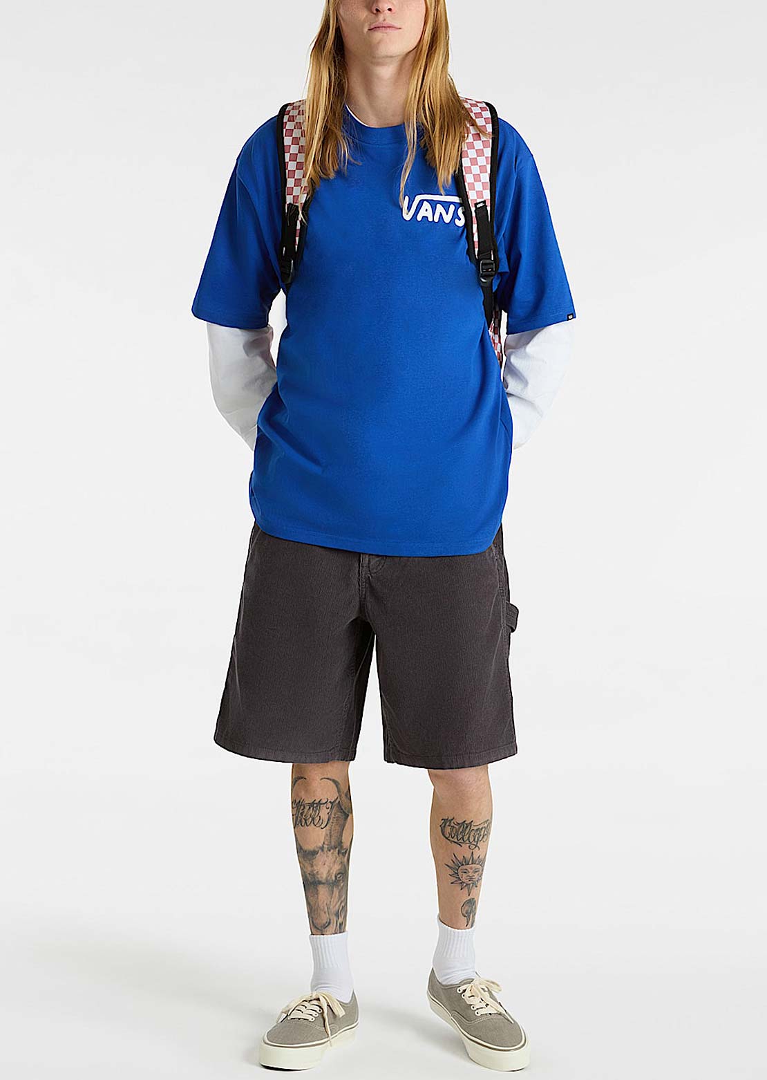 Vans Men's Drill Chore Loose Carpe Shorts Asphalt