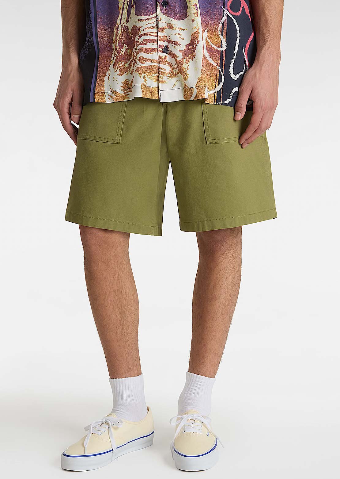 Vans Men's Fatigue Loose Shorts Loden Green
