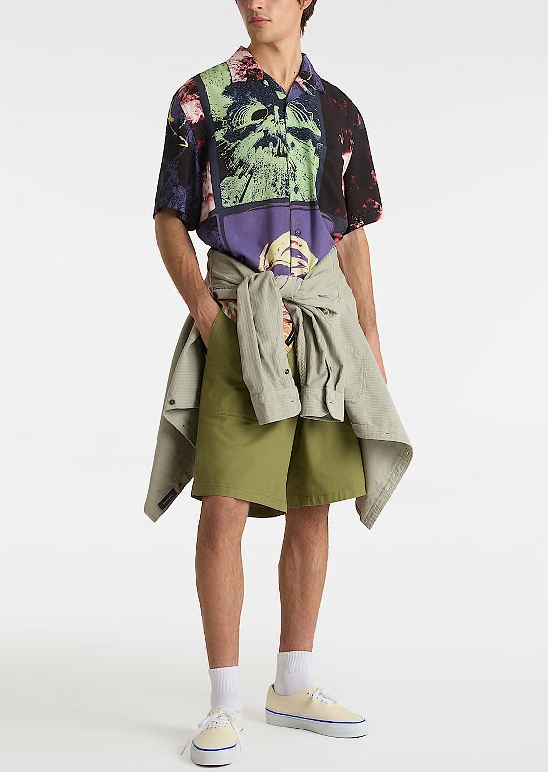Vans Men's Fatigue Loose Shorts Loden Green