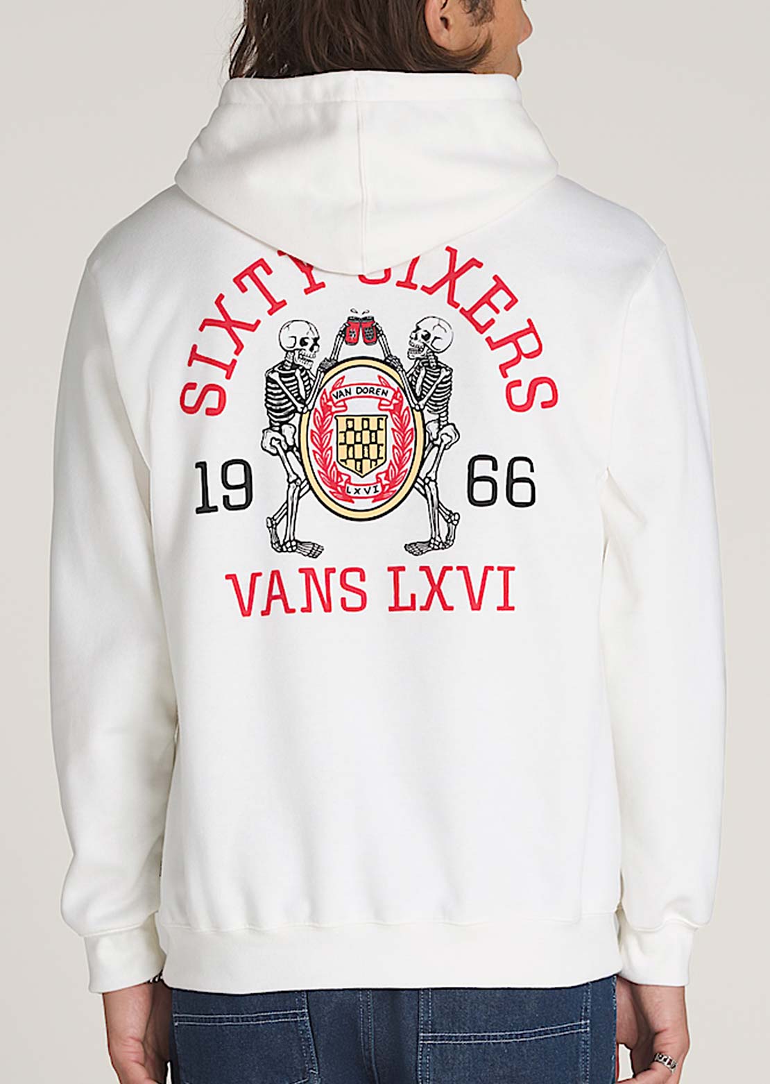 Vans Men's Frat LXVI Pullover Hood Marshmallow