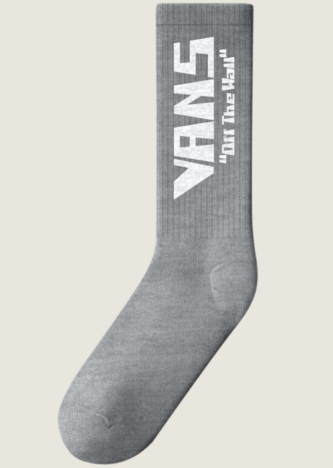 Vans Men's Hardin Crew Socks Heather Grey