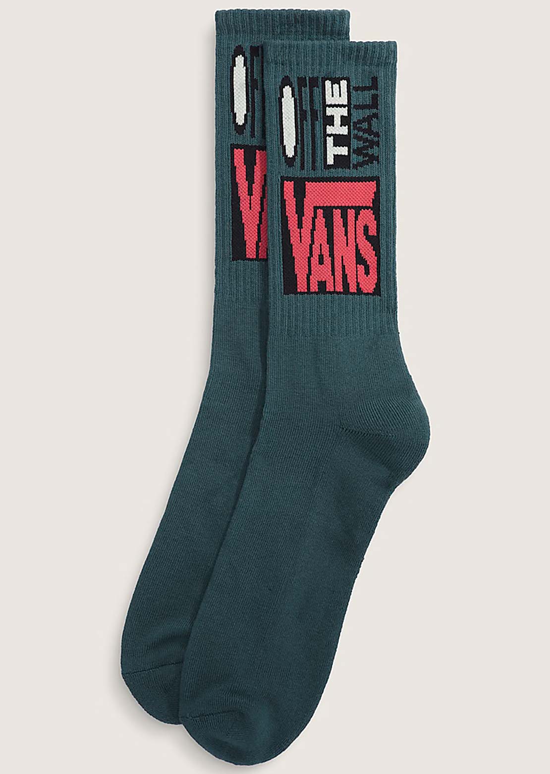 Vans Men's Hardin Crew Socks Mystic Moss