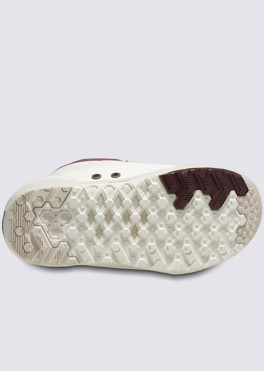Vans Men's Hi-Standard Pro Snowboard Boots Benny Urban Marshmallow/Burgundy