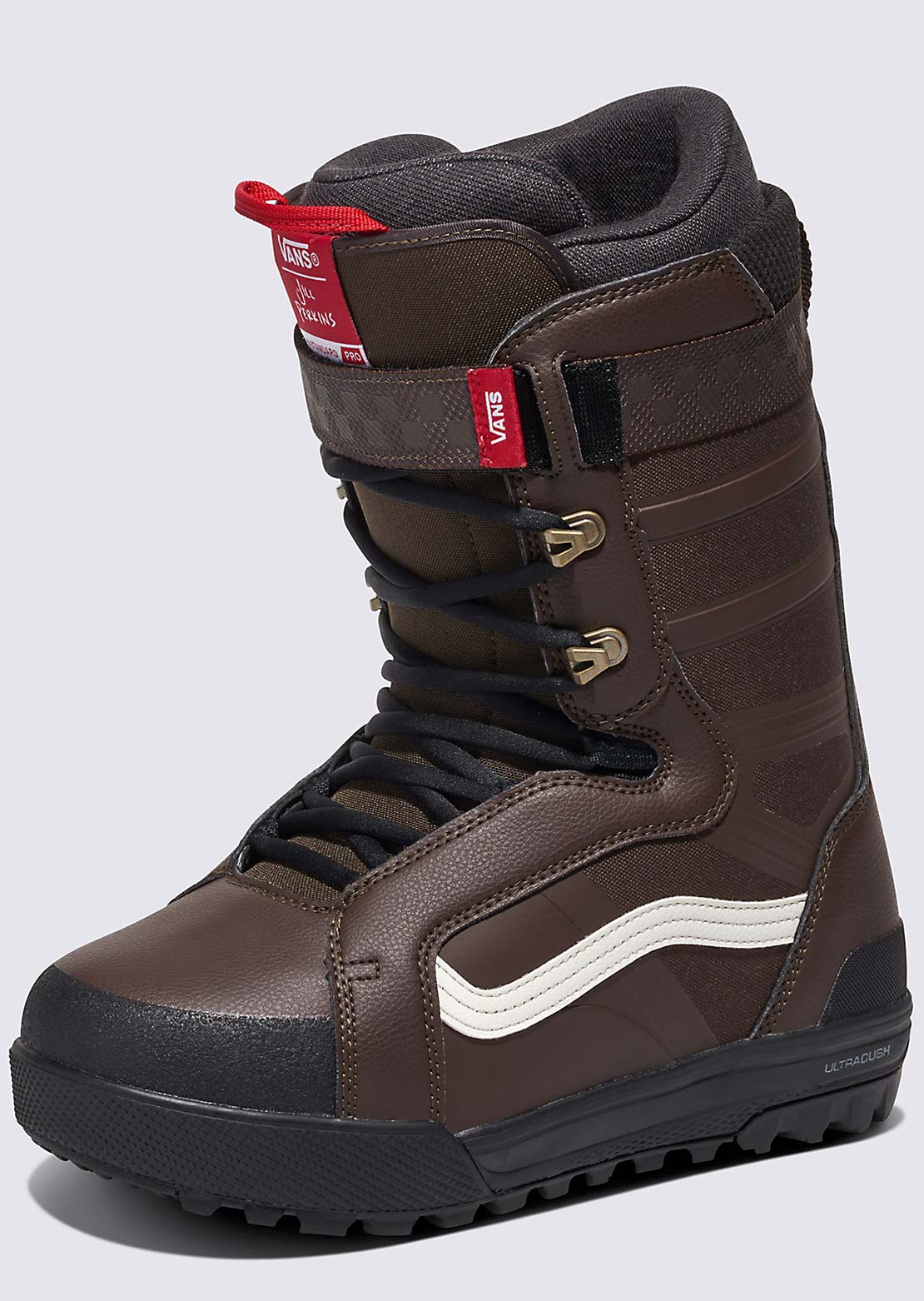 Vans Men's Hi-Standard Pro Snowboard Boots Jilperkins Brown/Black