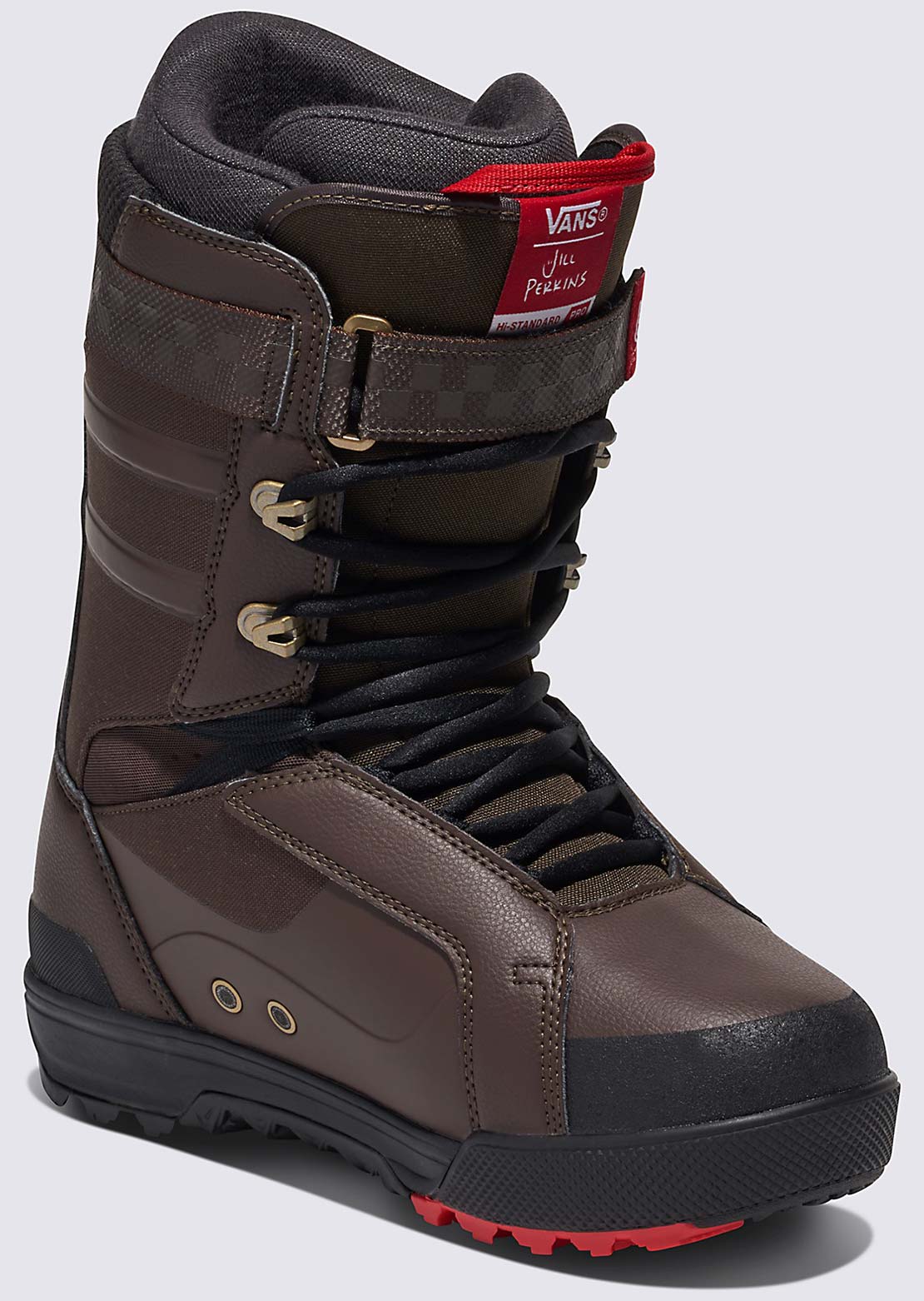 Vans Men's Hi-Standard Pro Snowboard Boots Jilperkins Brown/Black