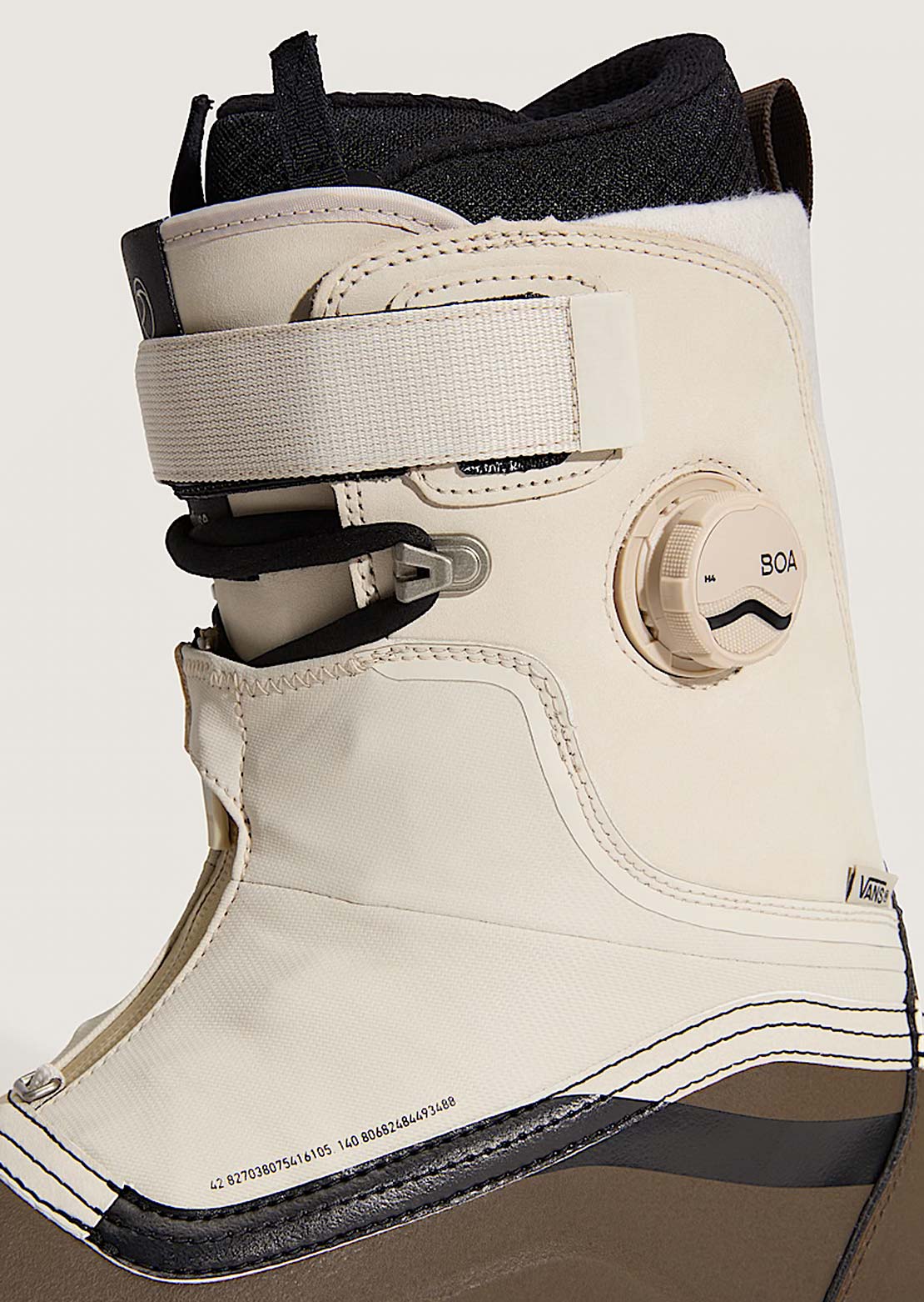 Vans Men's Infuse Snowsurf Snowboard Boots Oatmeal Brown