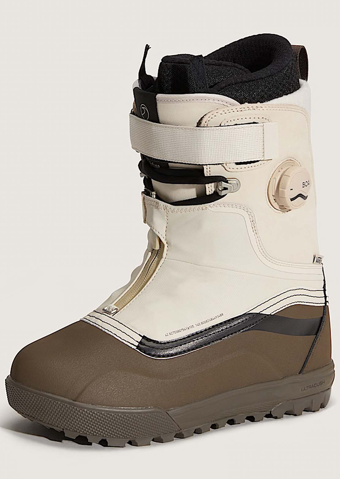 Vans Men's Infuse Snowsurf Snowboard Boots Oatmeal Brown