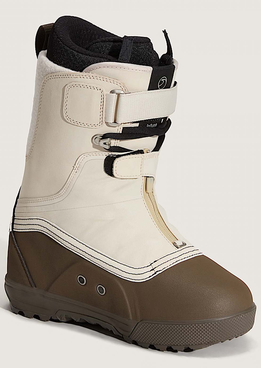 Vans Men's Infuse Snowsurf Snowboard Boots Oatmeal Brown