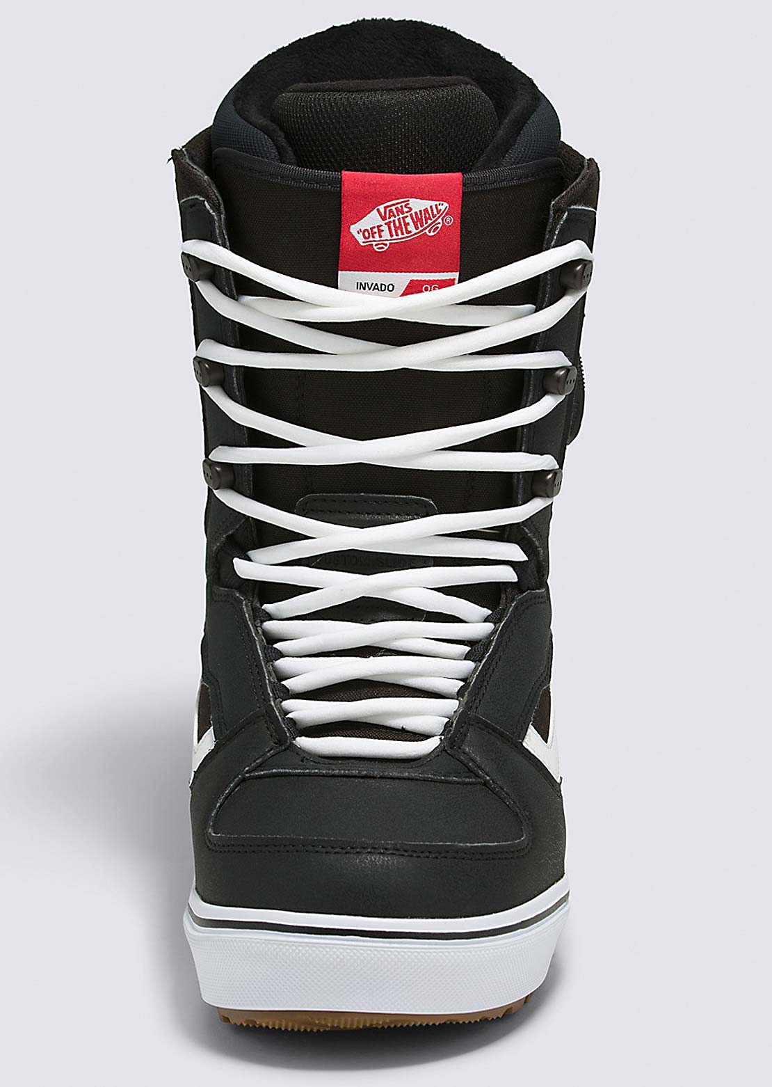 Vans Men's Invado OG Snowboard Boots Black/White