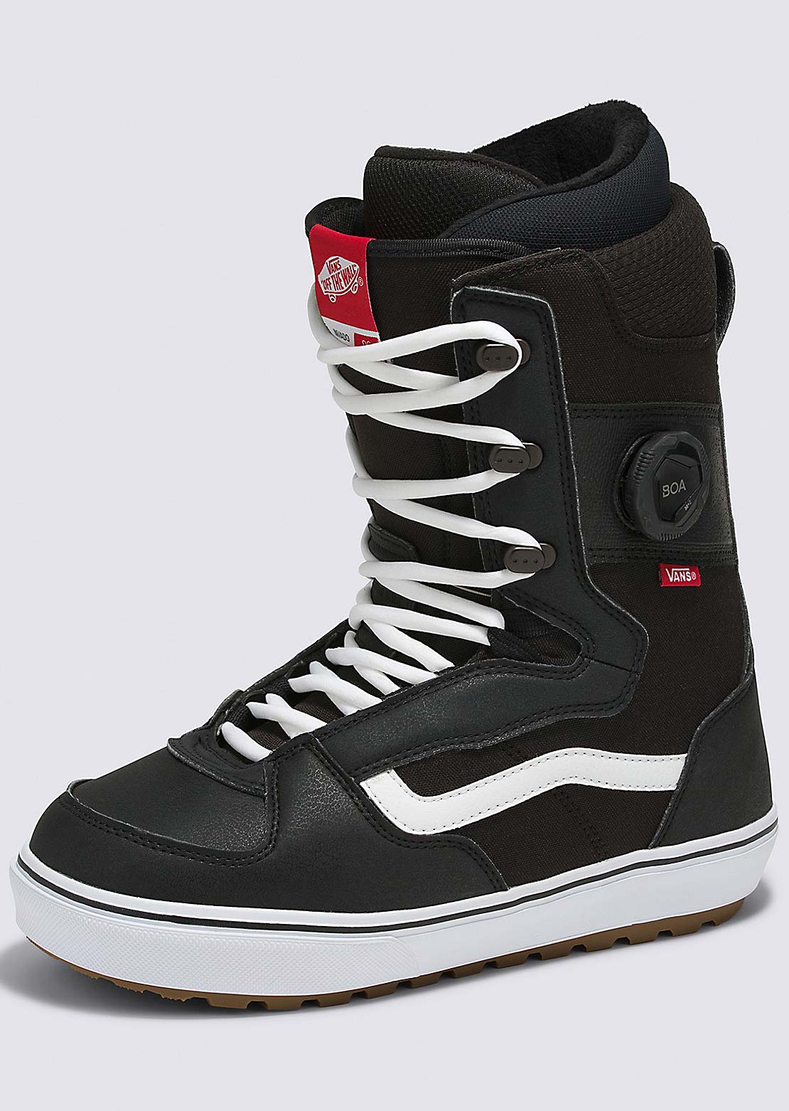 Vans Men's Invado OG Snowboard Boots Black/White