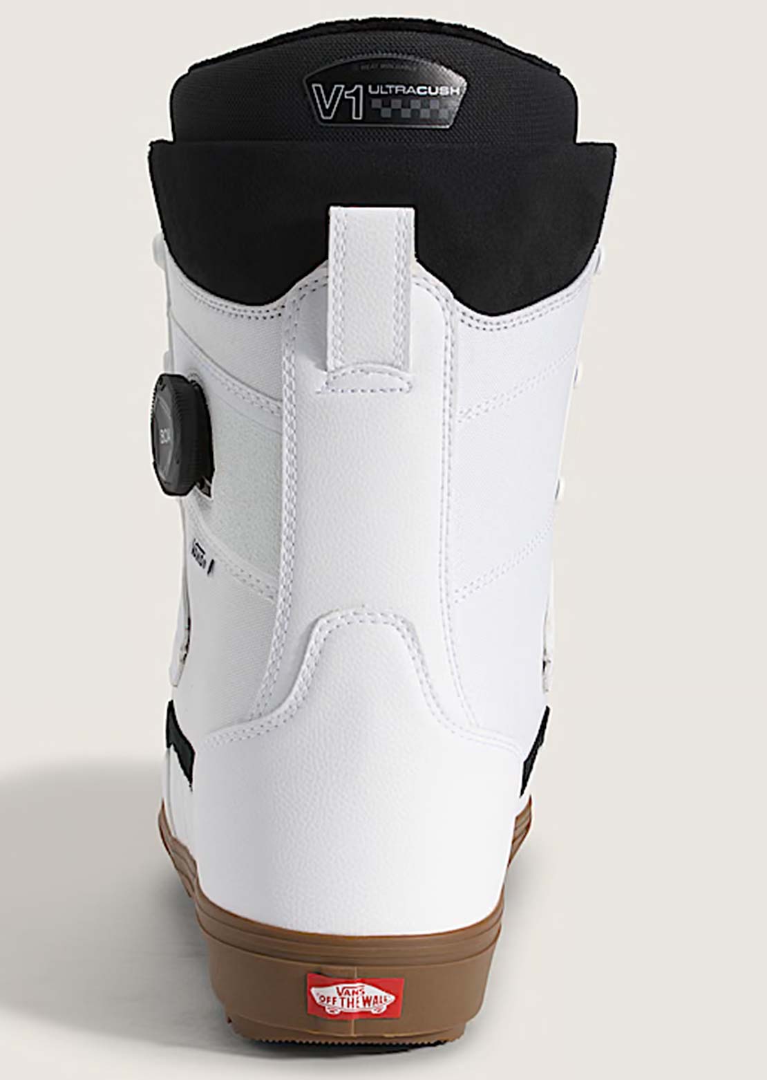 Vans Men's Invado OG Snowboard Boots White/Gum