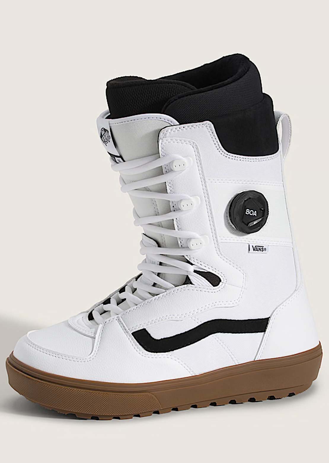 Vans Men's Invado OG Snowboard Boots White/Gum