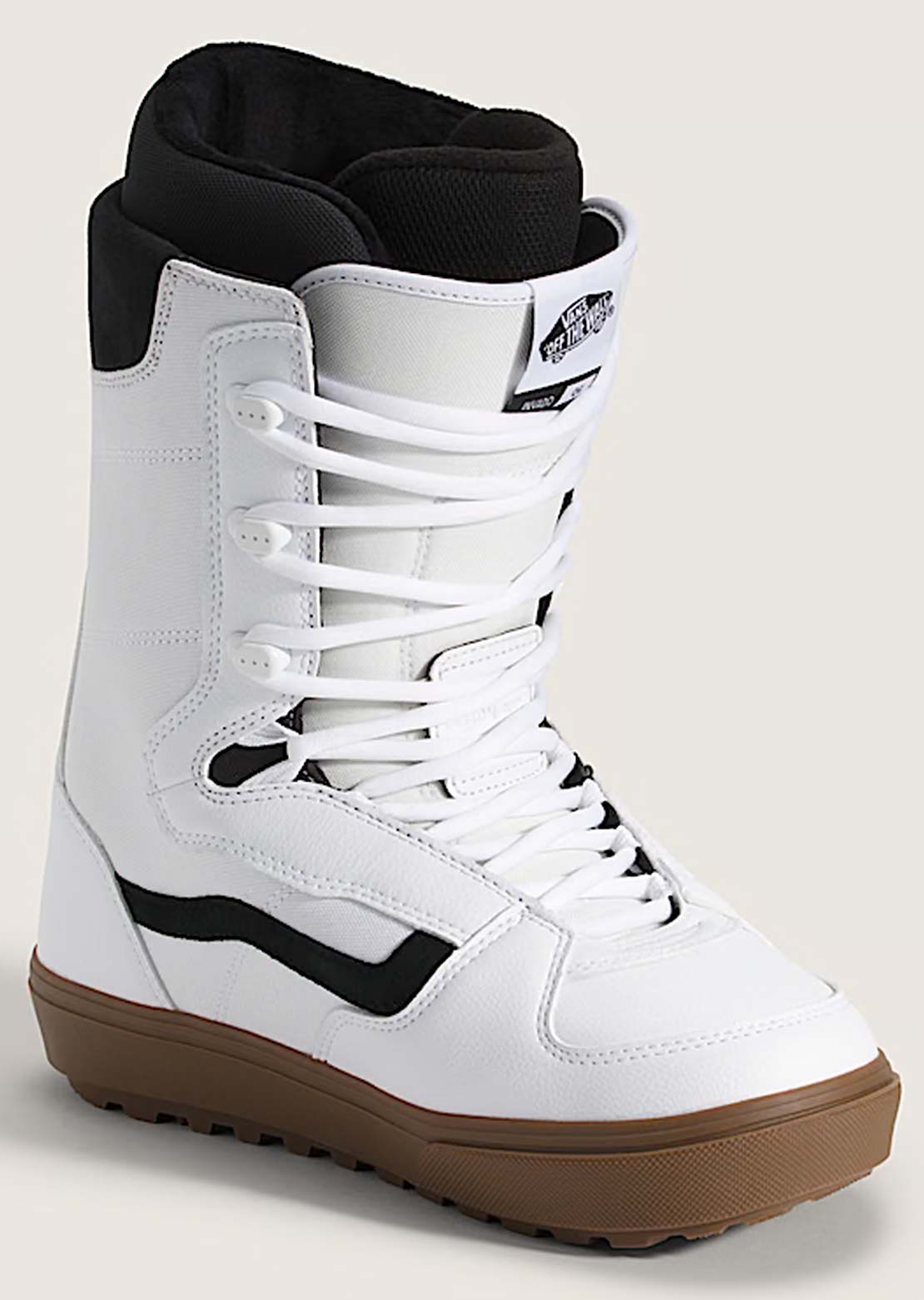 Vans Men's Invado OG Snowboard Boots White/Gum