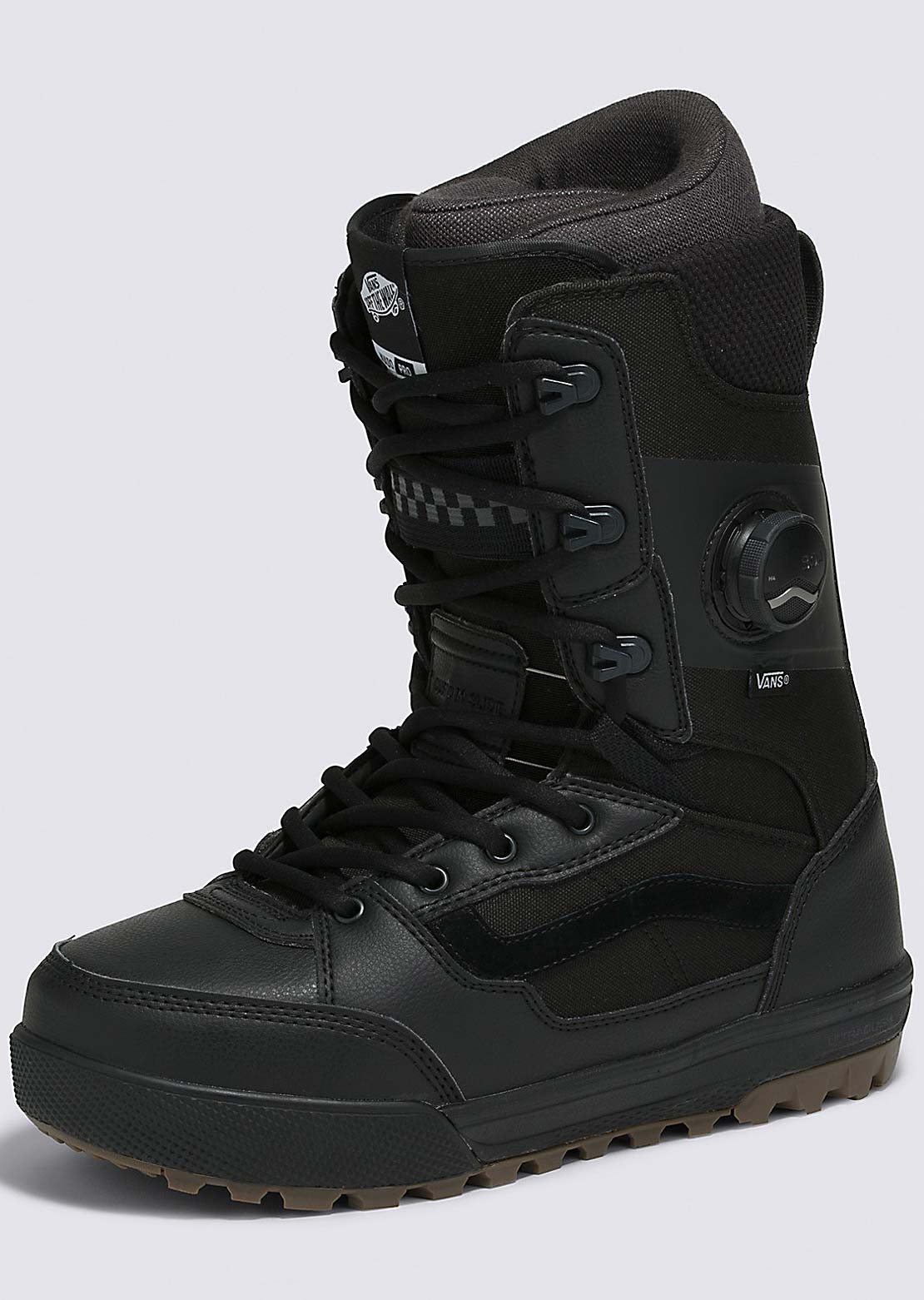 Vans Men's Invado Pro Snowboard Boots Black/Gum