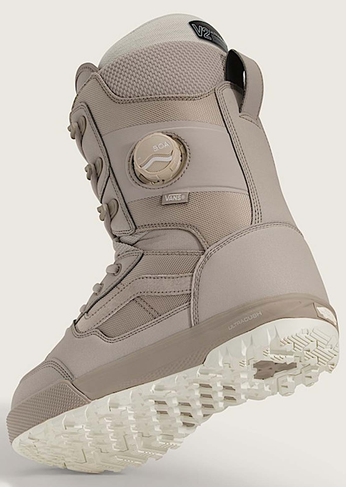 Vans Men's Invado Pro Snowboard Boots Mushroom