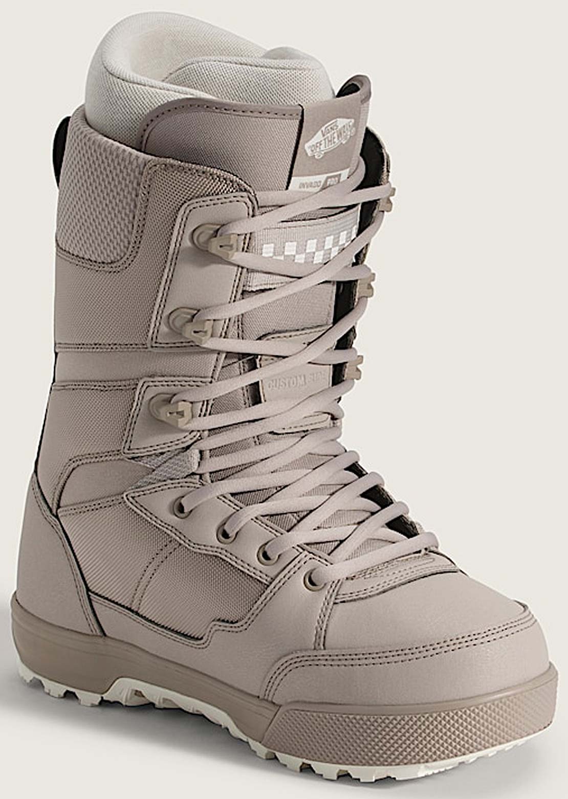 Vans Men's Invado Pro Snowboard Boots Mushroom