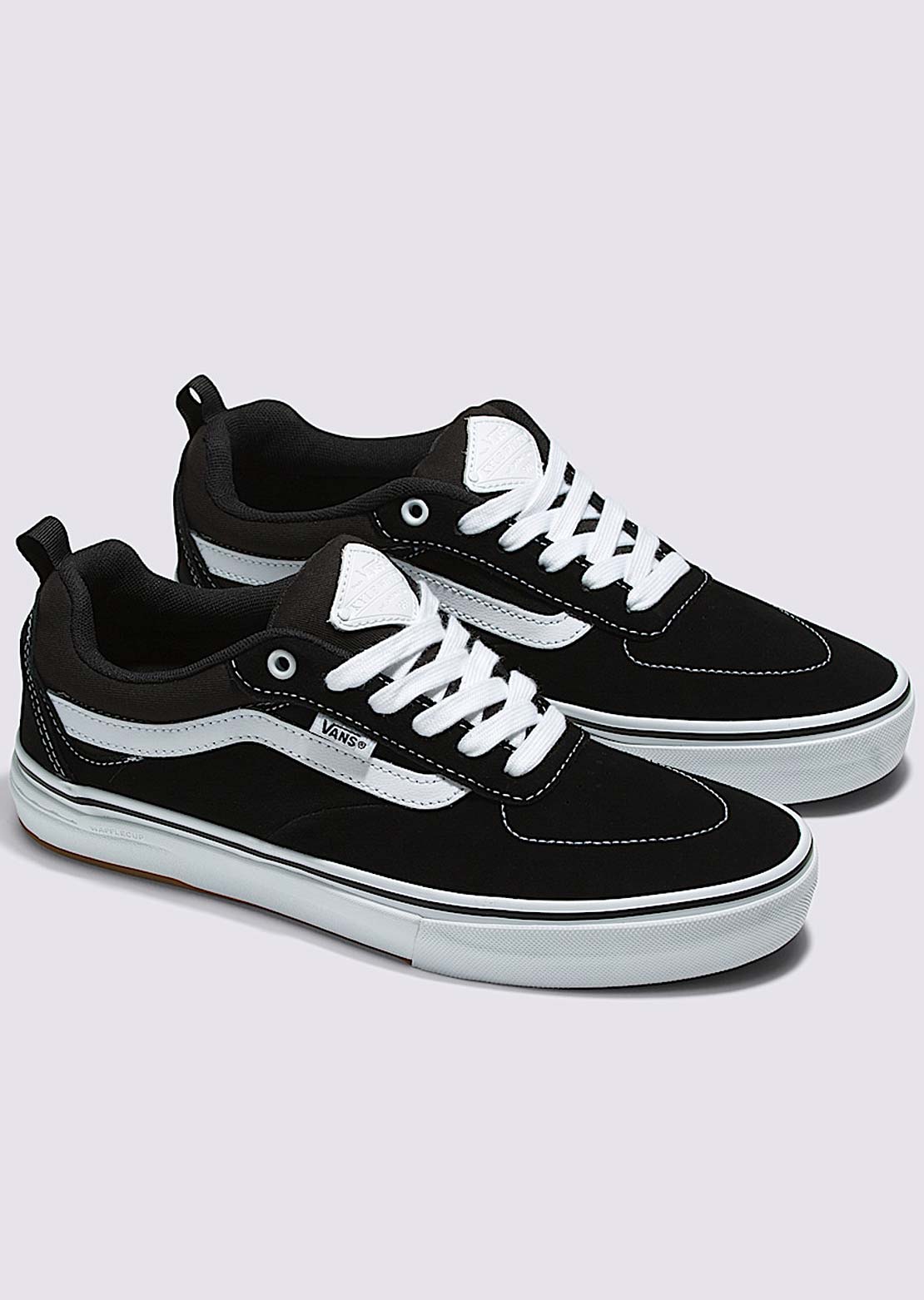 Vans Men's Kyle Walker WaffleCup Skate Shoes Black/White