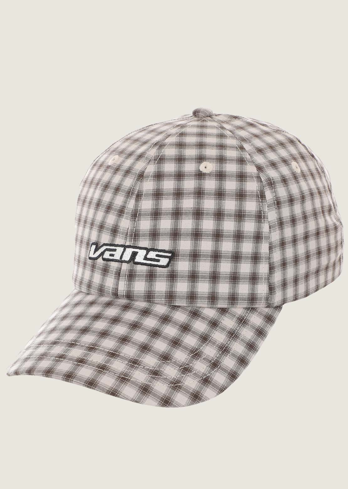 Vans Men's Lark Curved Bill Jockey Cap Oatmeal