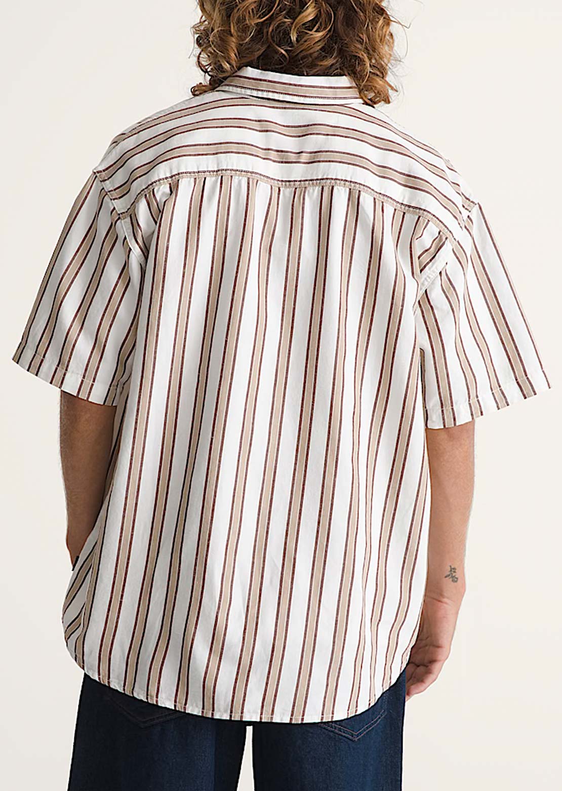 Vans Men's Lawson Stripe Button Up Shirt