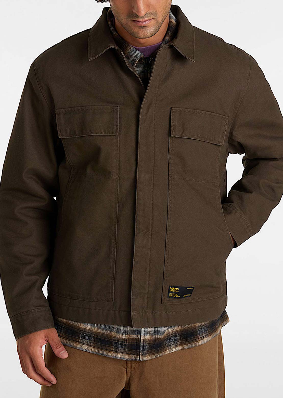 Vans Men's Mcavoy Insulated Station Jacket Turkish Coffee