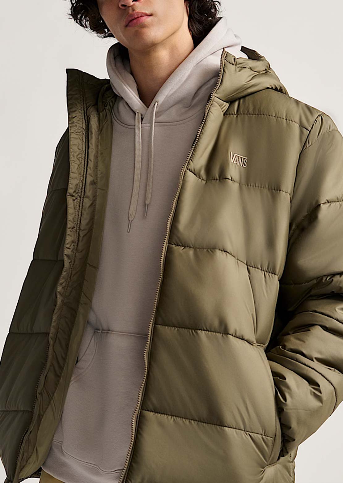 Vans Men's MTE Hillgate Puffer Jacket Bungee Cord