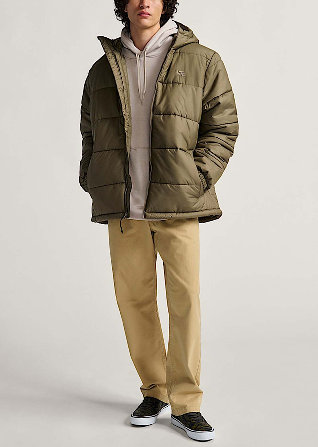 Vans Men's MTE Hillgate Puffer Jacket Bungee Cord