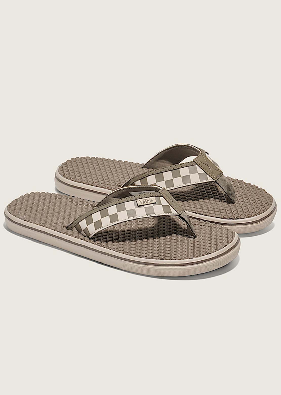 Vans Men's MTE La Costa Lite Slippers Checkerboard Bungee Cord
