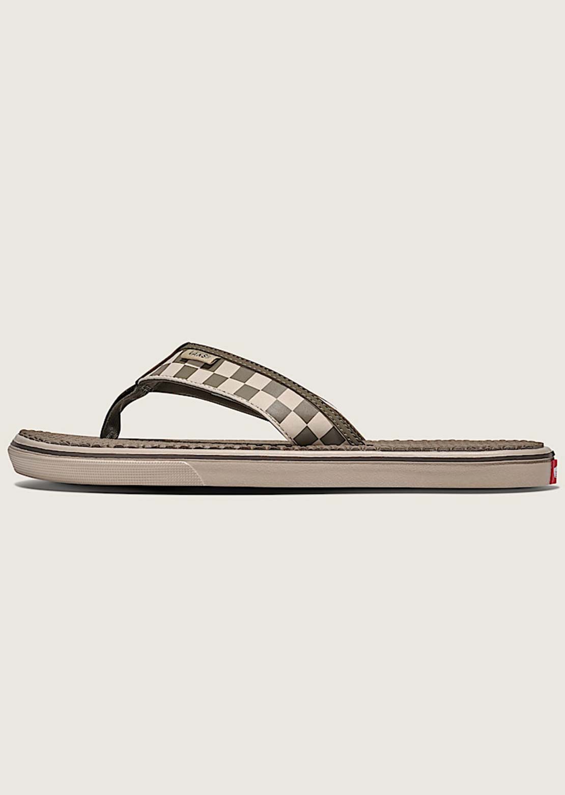 Vans Men's MTE La Costa Lite Slippers Checkerboard Bungee Cord