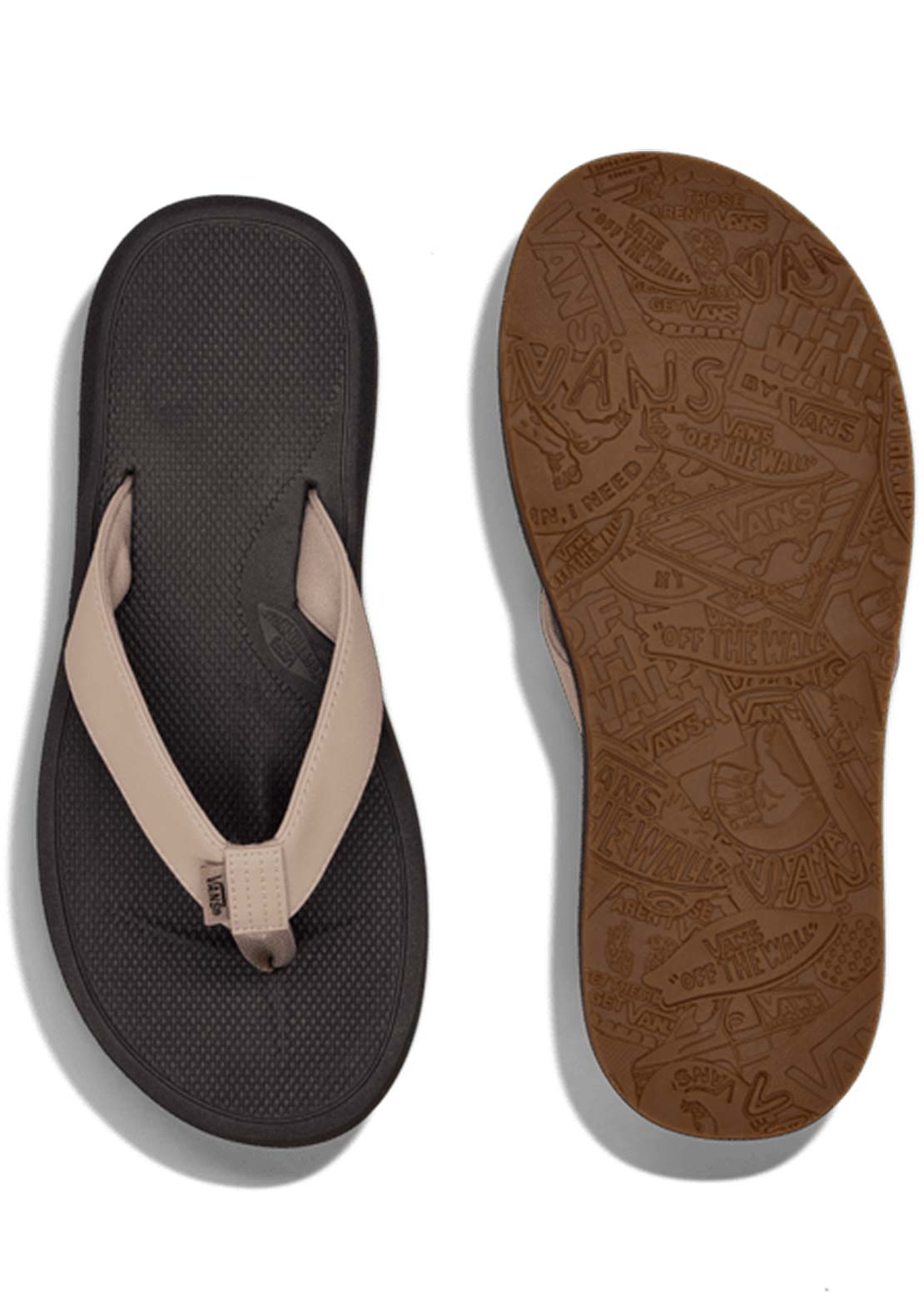 Vans Men's Nexpa Synthetic Sandals Mushroom